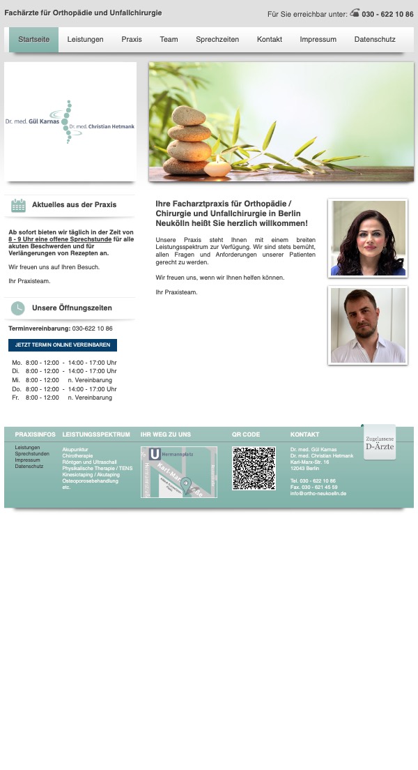 Ihre bisherige Website auf dem Smartphone